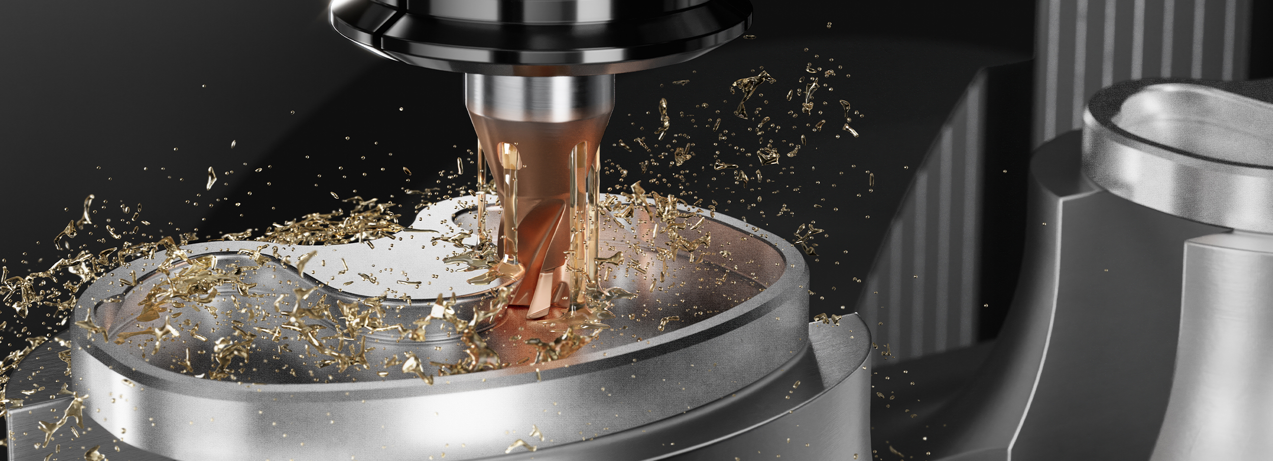 Tibial Tray undercut machining