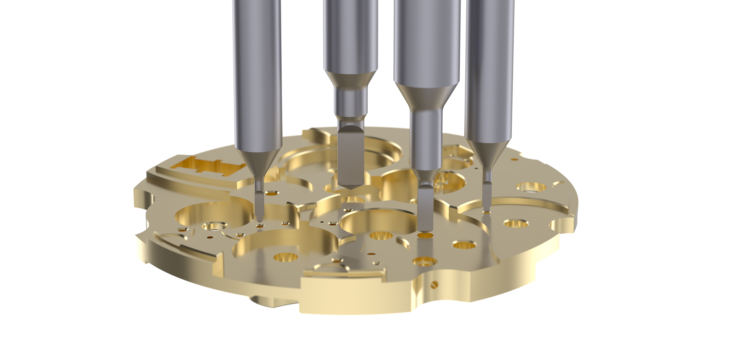 Watch Platine Drilling